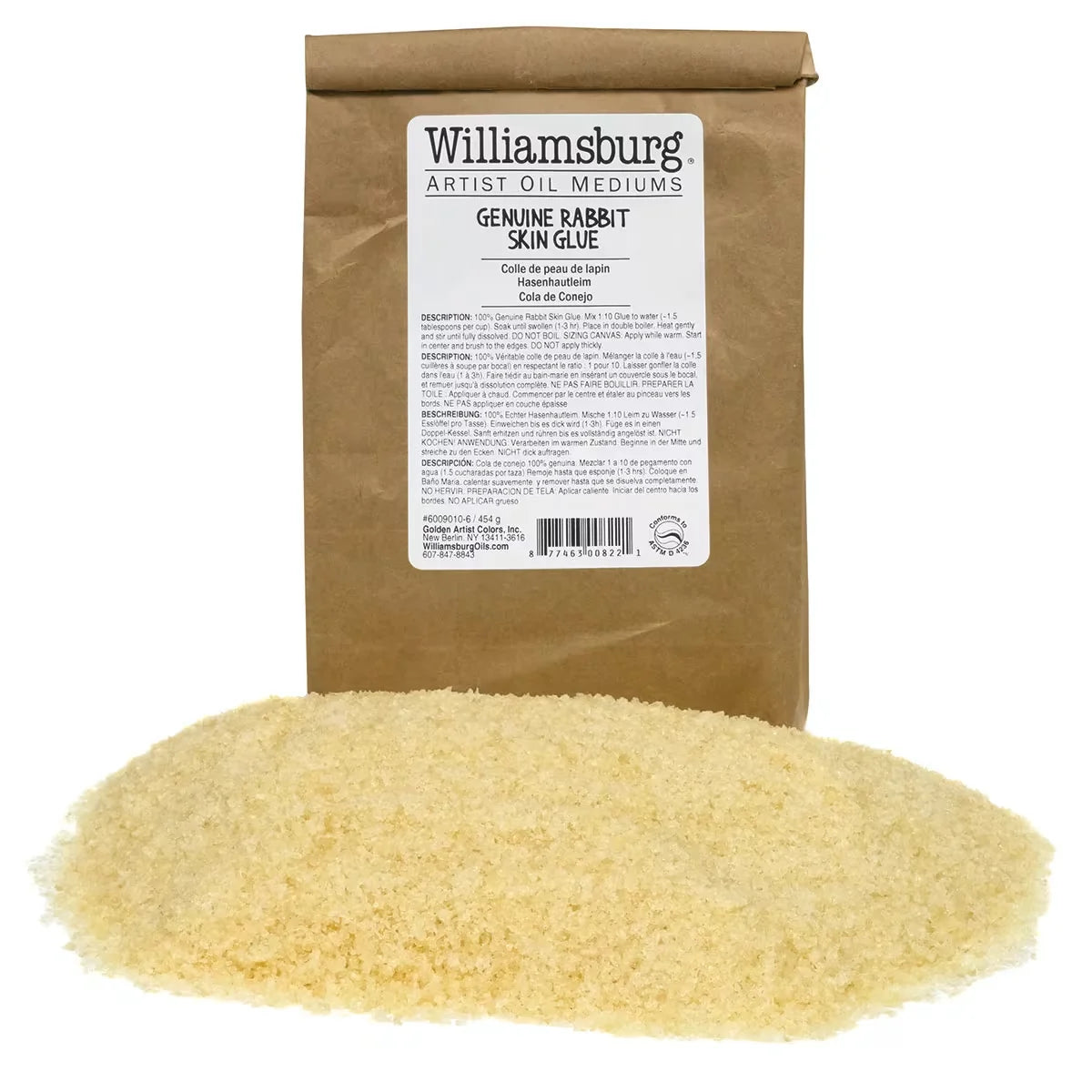 Williamsburg Artist Oil Medium  16 oz Rabbit Skin