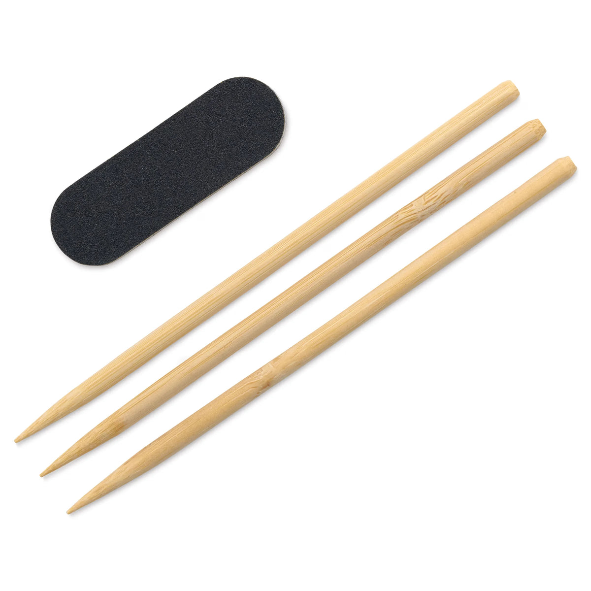Rico Design Paper Poetry Wooden Scratchers  Pkg of 3 with Sharpener