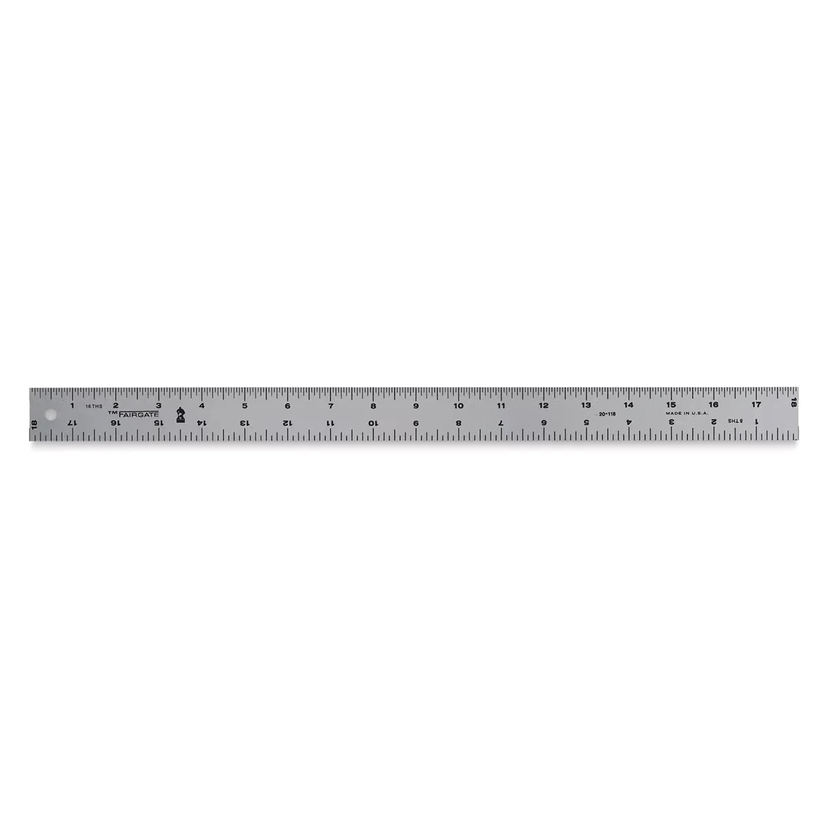 Fairgate Aluminum Straight Edge Ruler  18