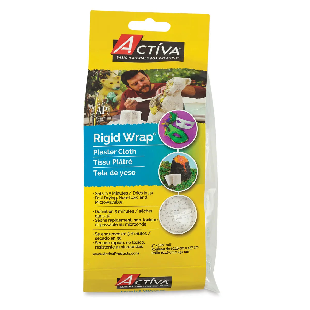 Activa RigidWrap Plaster Cloth  Pack 12 x 16 Yards