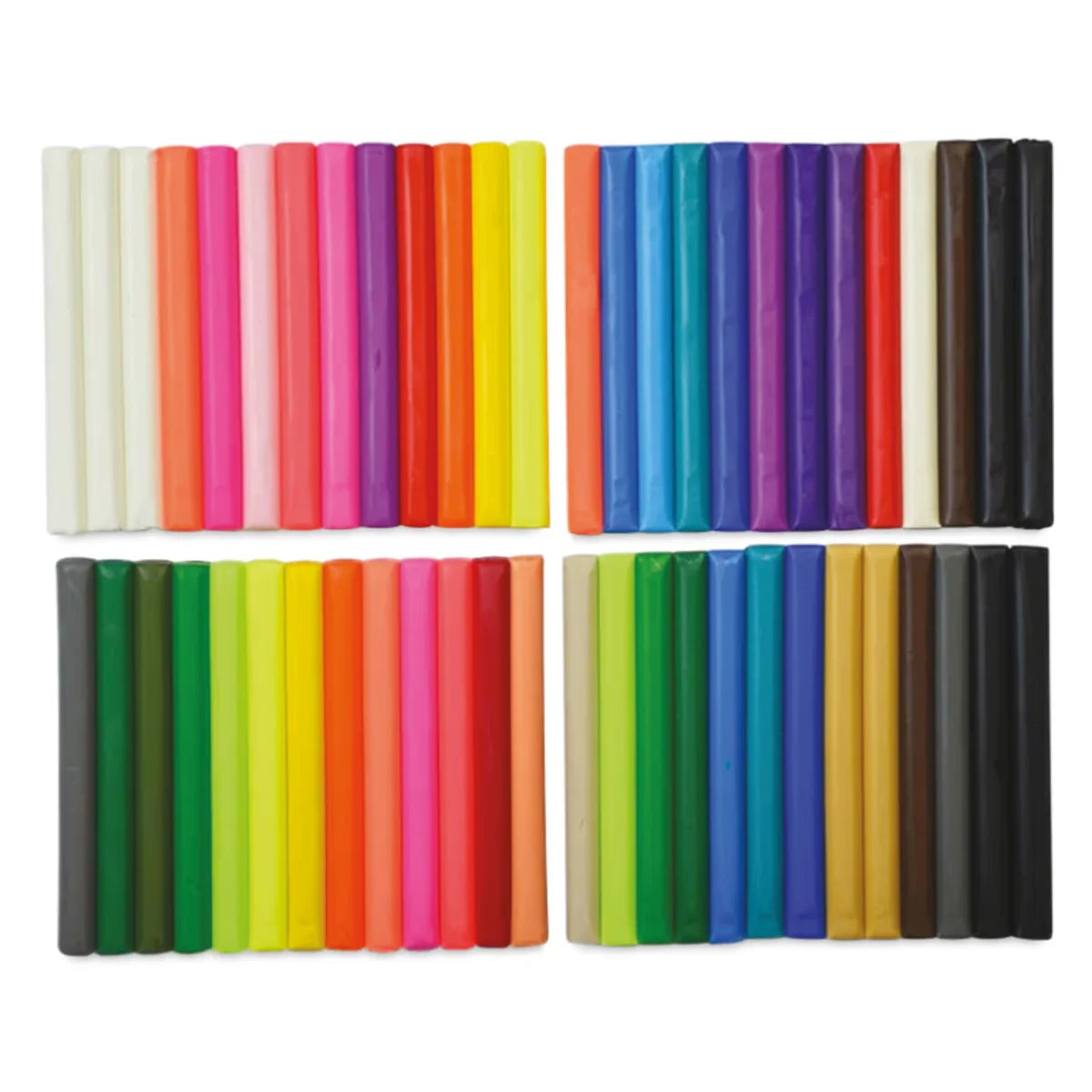 Sculpey NonDry Modeling Clay  Pkg of 20 08 lb Assorted Colors