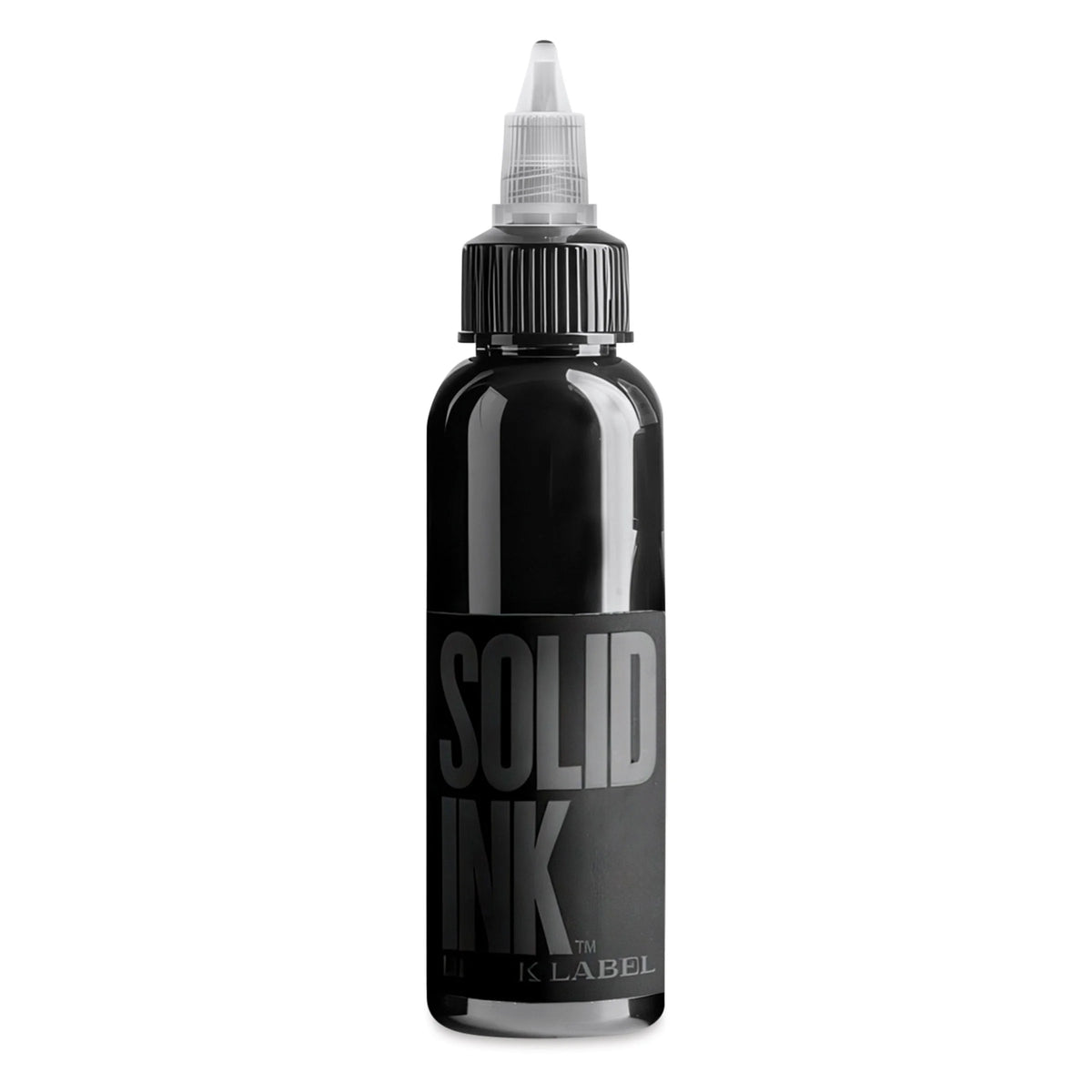 Solid Ink Heavy Black Tattoo Ink  1 oz bottle