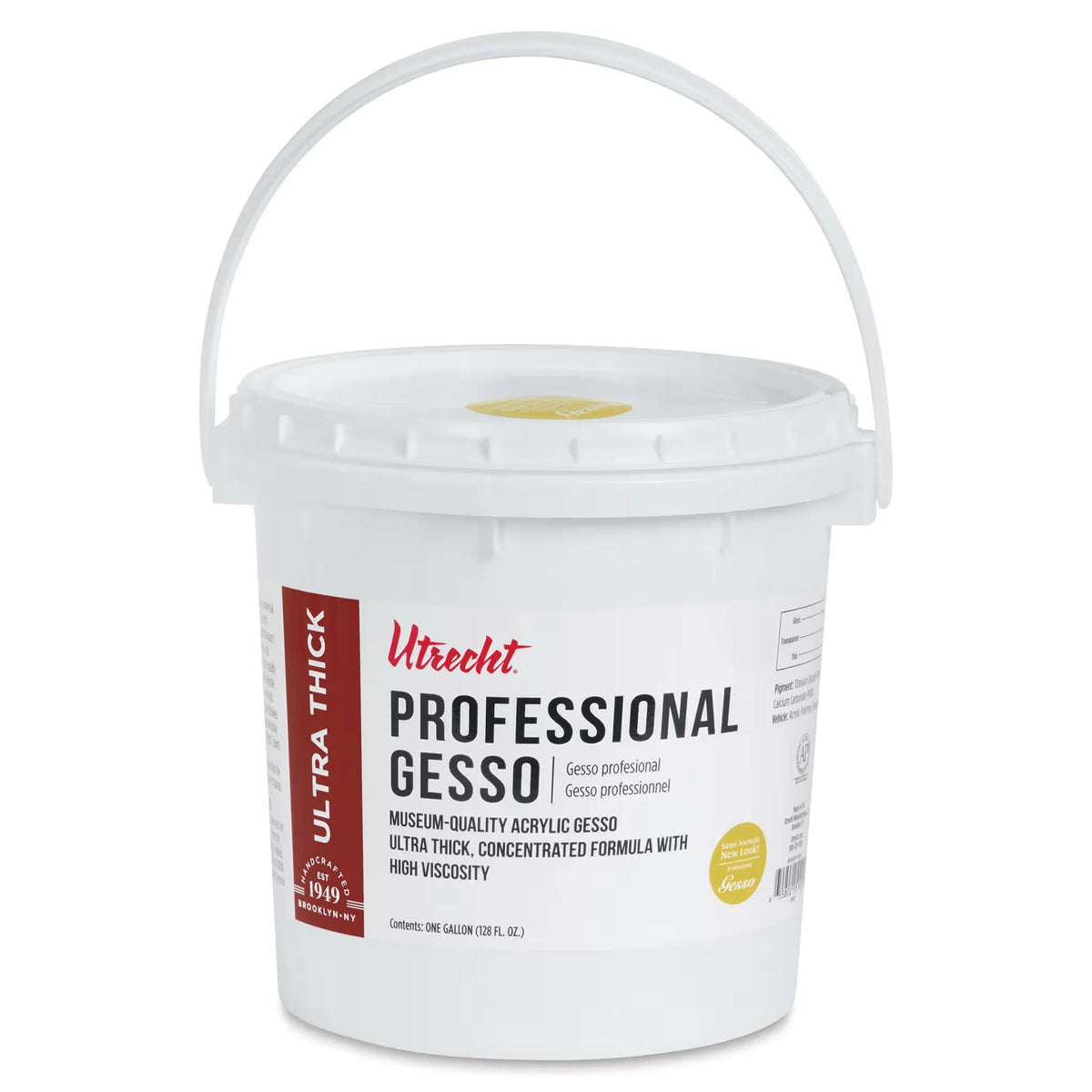 Utrecht Professional Acrylic Gesso  16 oz