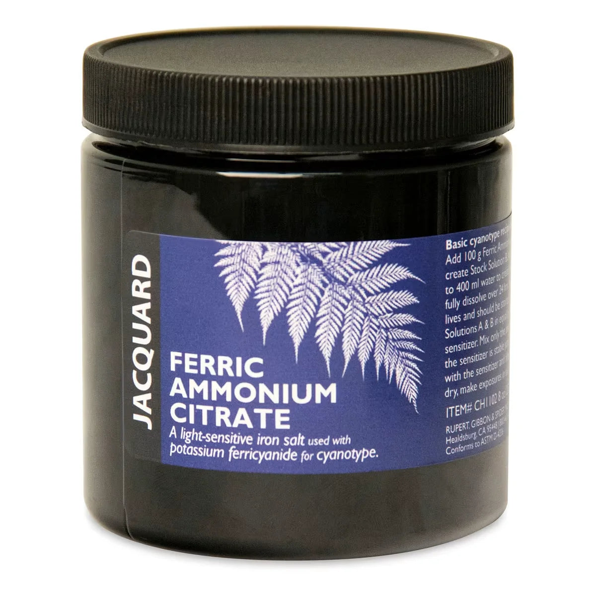 Jaquard Cyanotype  Ferric Ammonium Citrate 8 oz