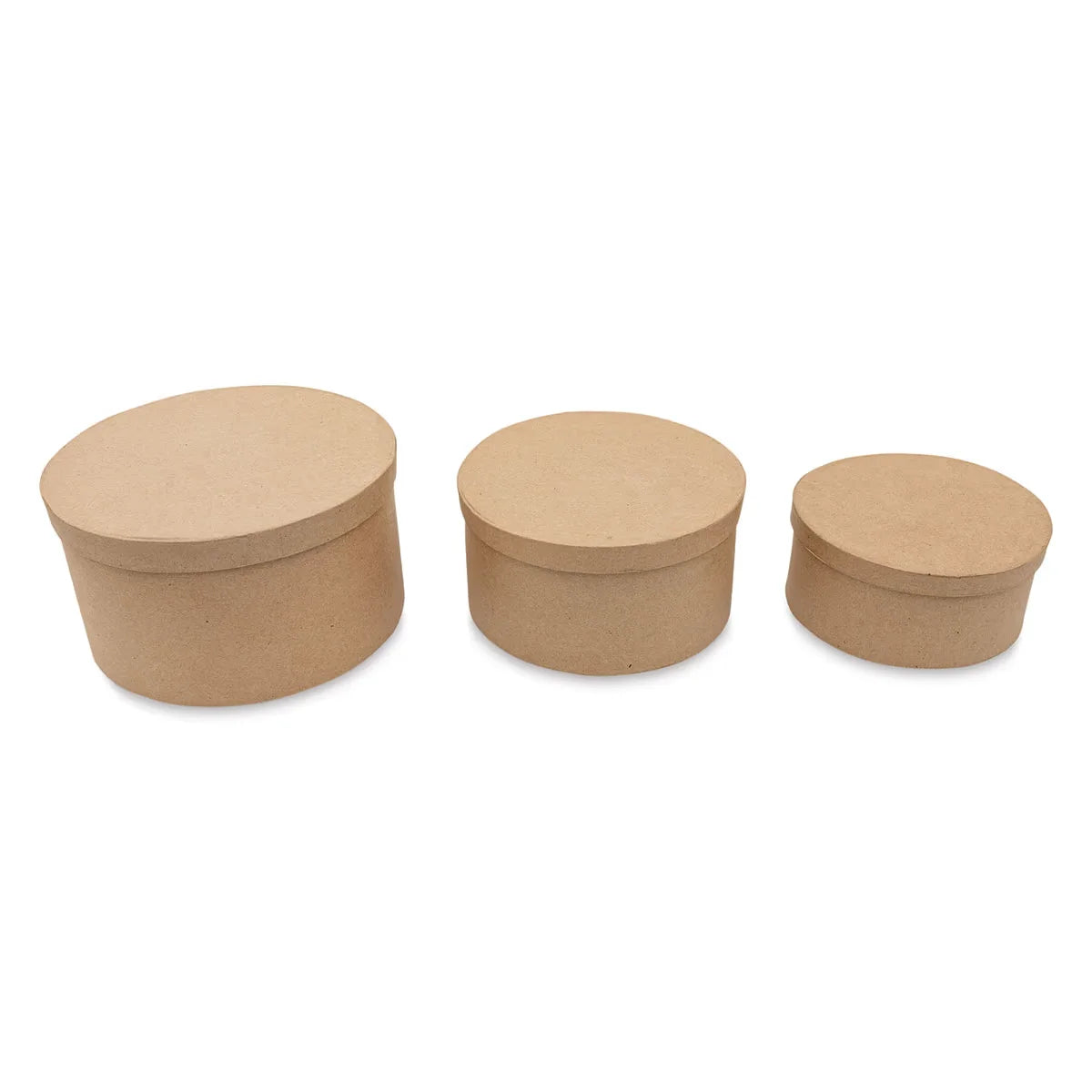 Paper Mache Box Set  Heart Set of 3