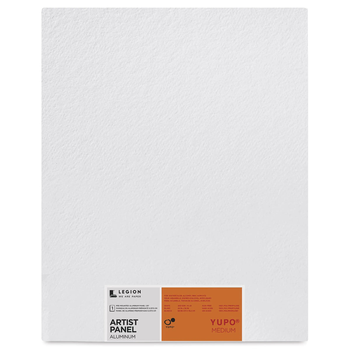 Legion Yupo Aluminum Artist Panel  5 x 7 1/8