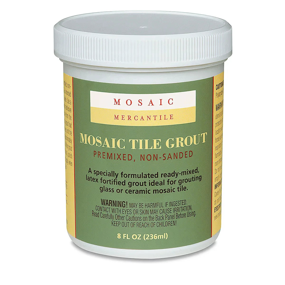 Mosaic Mercantile Premixed Tile Grout  8 oz Black