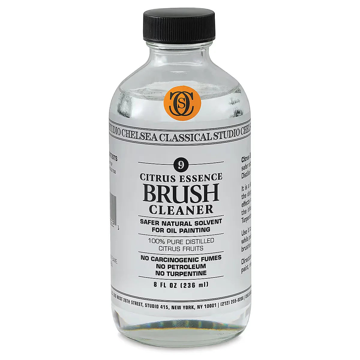 Chelsea Classical Studio Brush Cleaner  Citrus Essence Brush Cleaner 2 oz