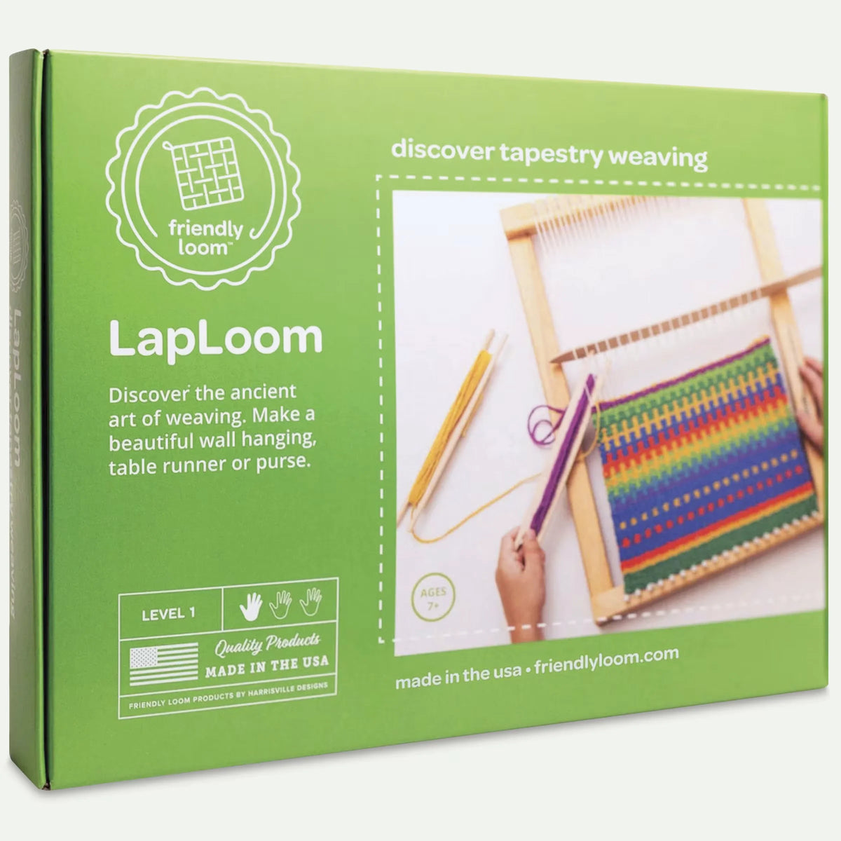 Friendly Loom  LapLoom A Level 1 12 x 16