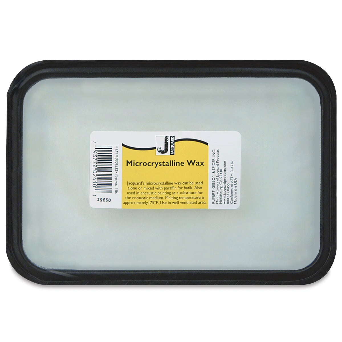 Jacquard Microcrystalline Wax  1 lb