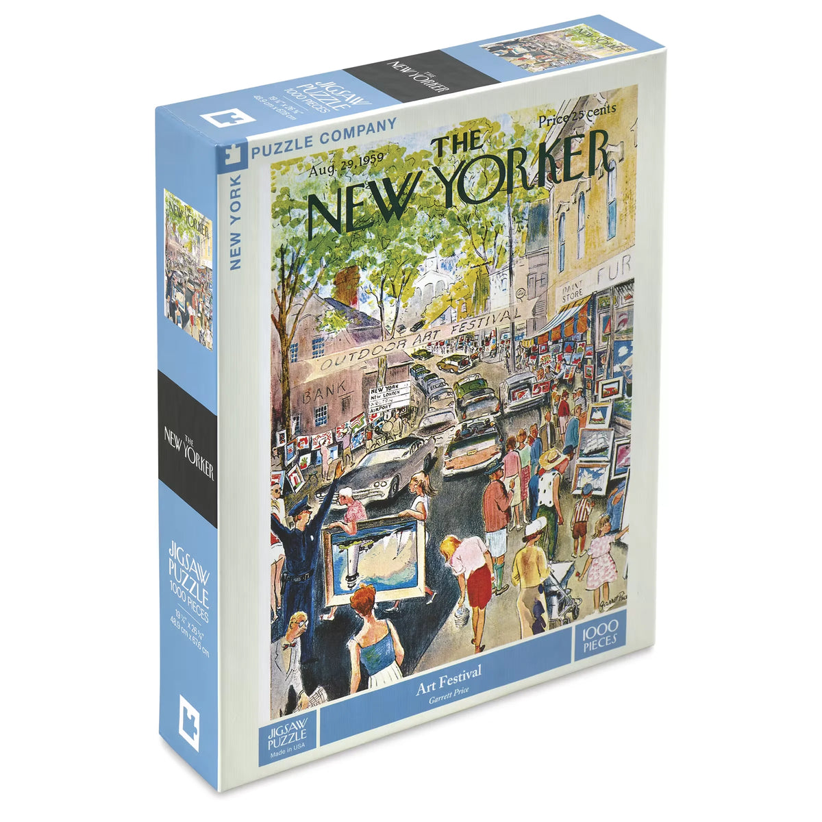 New Yorker Magazine Cover Puzzle  Liberty 500 pieces