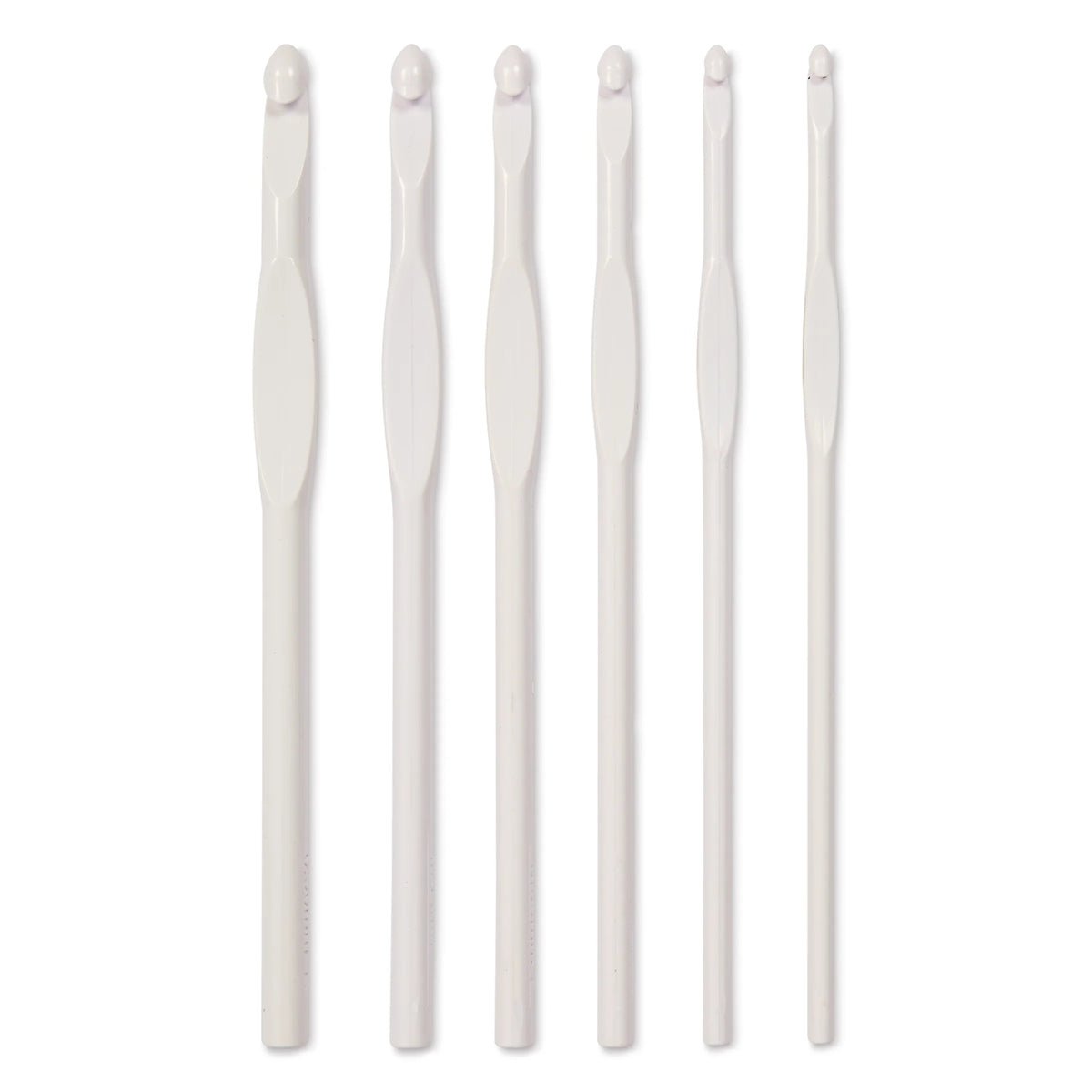Susan Bates Plastic Crochet Hooks  Set of 6