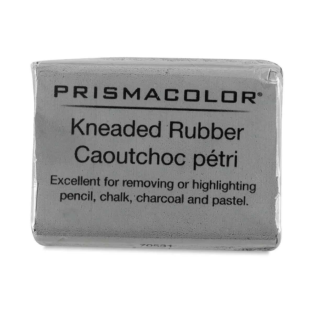 Prismacolor Kneaded Eraser  Medium 11/4 x 3/4 x 1/4 Gray