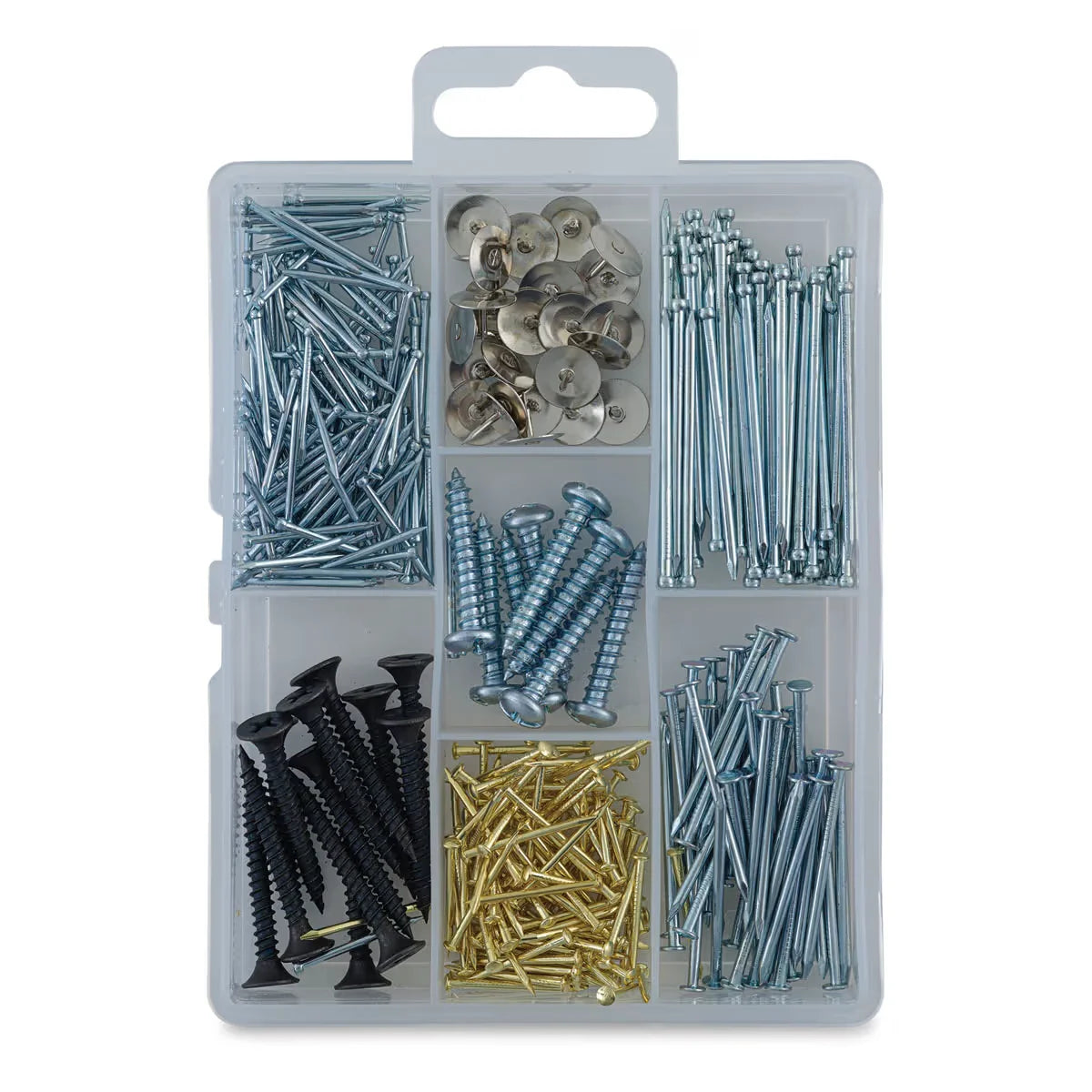 Hillman Homepak Tacks Nails Brads and Screws Assortment