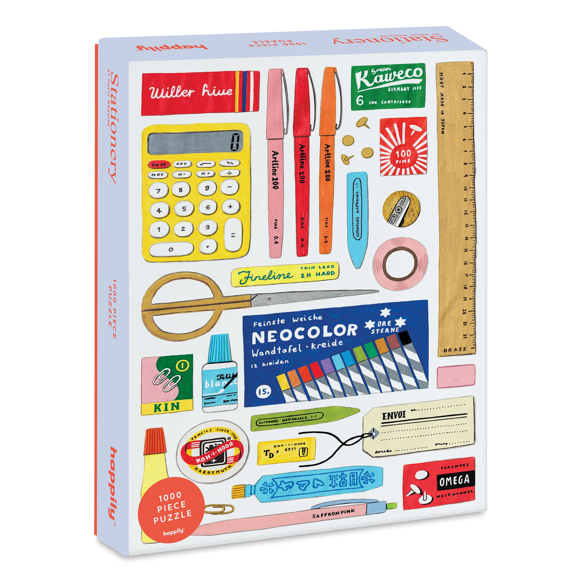 Happily Puzzles 1000Piece Stationery Jigsaw Puzzle