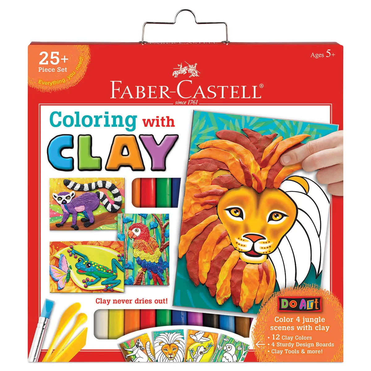 FaberCastell Coloring with Clay Kit